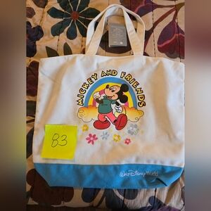 Mickey Mouse Canvas Tote – Walt Disney World